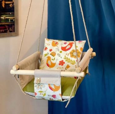 YOUni.kid подвесные качели, зеленый
