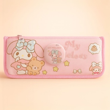 Пенал Пенал для девочек «My Melody &amp; Kuromi Kawaii, застежка молния, розовый