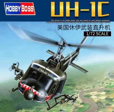 Американский военный вертолет UH-1C