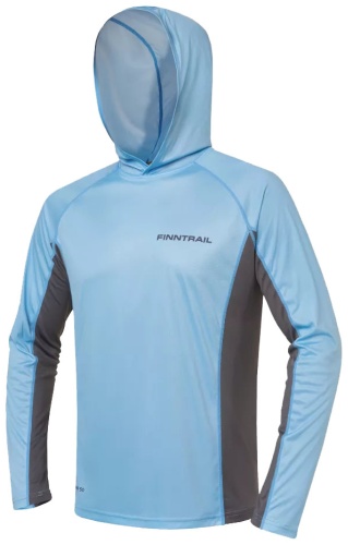 Лонгслив Finntrail Wave Big Logo 6614 LightBlue M