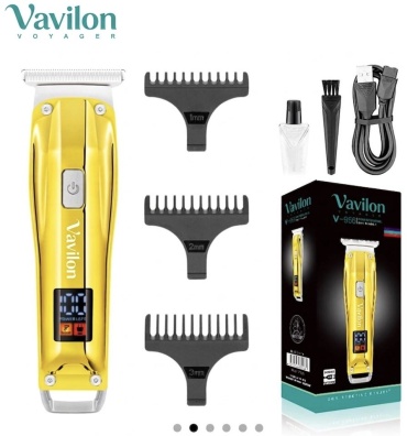 Vavilon машинка для стрижки 956 золотой
