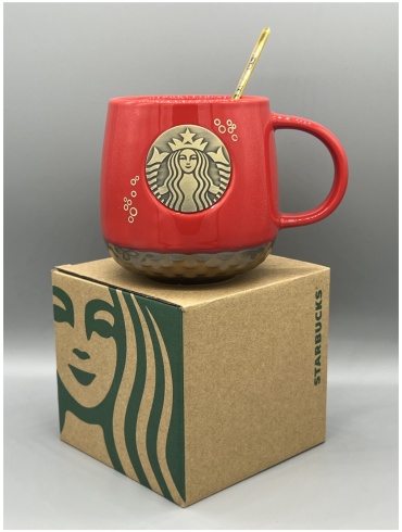Кружка Starbucks «Starbucks Red Cup», 410 мл, керамика, 1 шт.