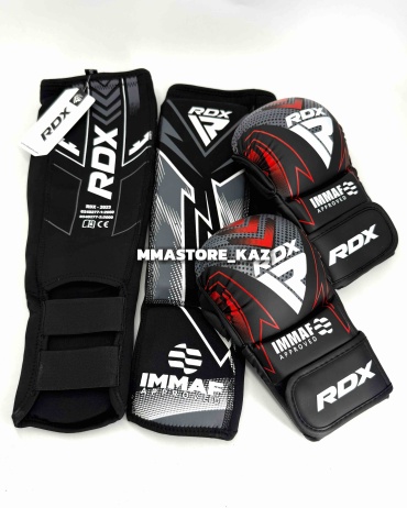 Набор спортивной защиты RDX набор черный красный S