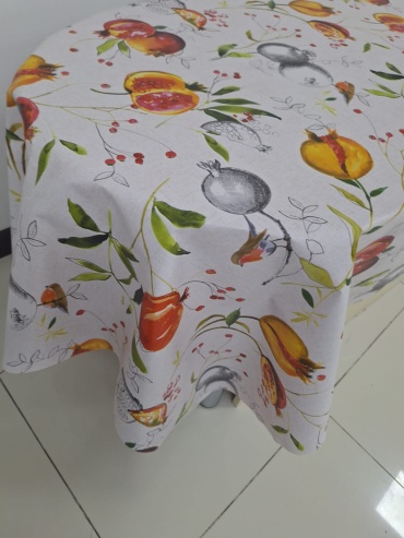 Евроуют скатерть Итальянские Гранаты 250x140 см, ПВХ