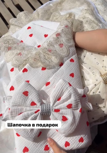 Конверт-одеяло белый