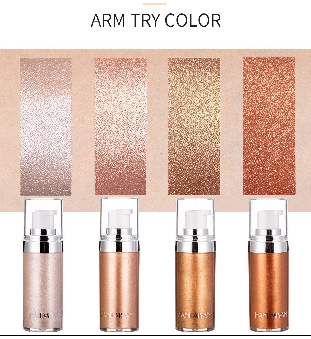 HANDAIYAN Shimmer body хайлайтер 02 Rose Gold