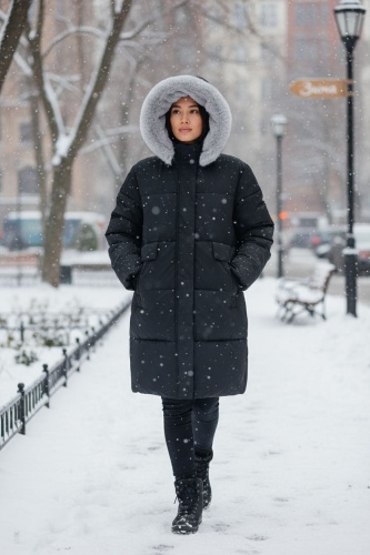 Зимняя куртка FASHION черный
