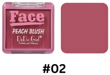 DoDo Girl Peach blush румяна 02
