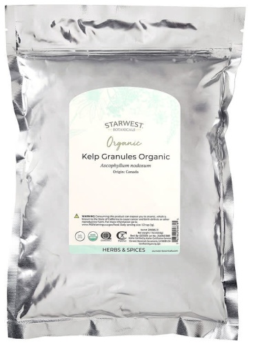 Starwest Botanicals гранулы из органических водорослей 453.6 г