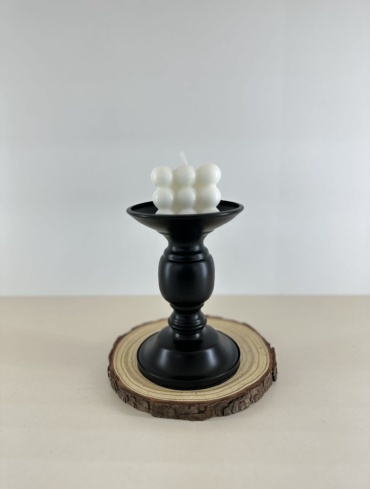 Подсвечник Black 30383030_15-5, металл