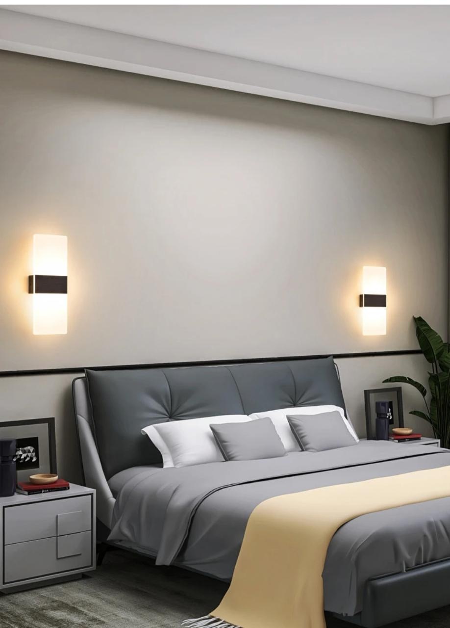 Бра настенный LED, черный
