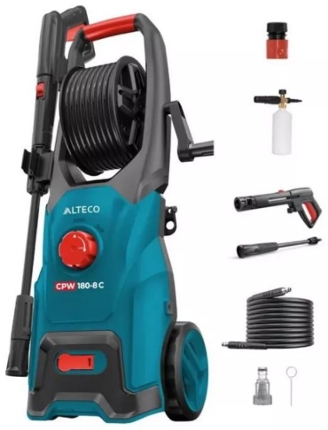 Мойка высокого давления ALTECO электрический 180 бар, ALTECO CPW 180-8 C