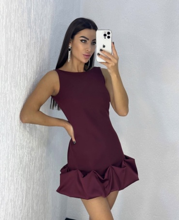Вечернее платье Wow_mybrands бордовый