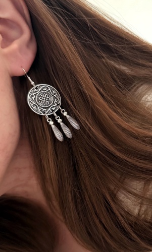 Серьги MAGMA collection мельхиор, мельхиор