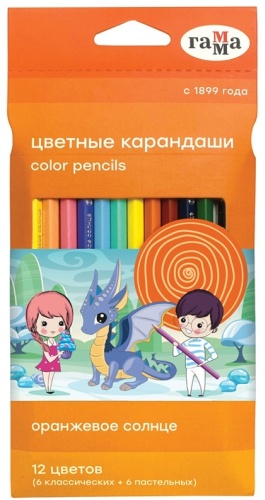ГАММА 080220228 форма шестигранная 12 шт