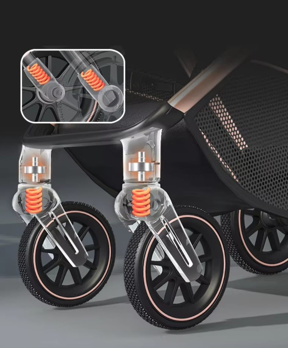 Коляска прогулочная PEGAS Q07, черный