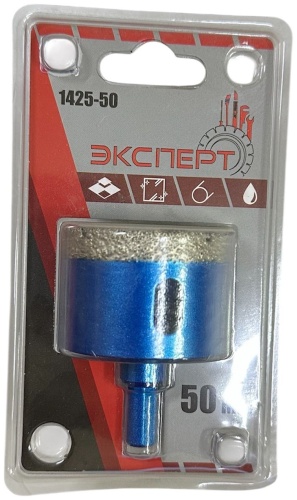 Эксперт 142550 алмазная D 50 мм, 1 шт
