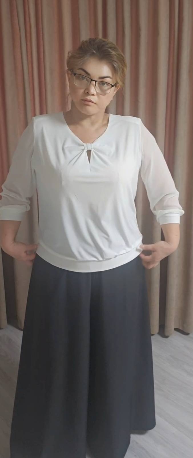 Блузка белый