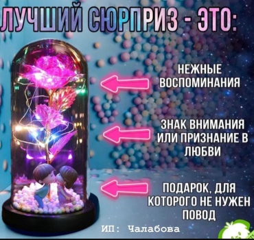 Роза Rose of love 20 см