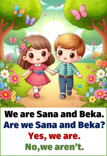 Обучающие карточки English language 3 grade Grammar: Plural pronouns: We You They, A4, фотобумага, ламинат
