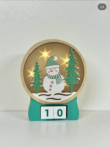 Вечный календарь Новый Год, 15x8 см