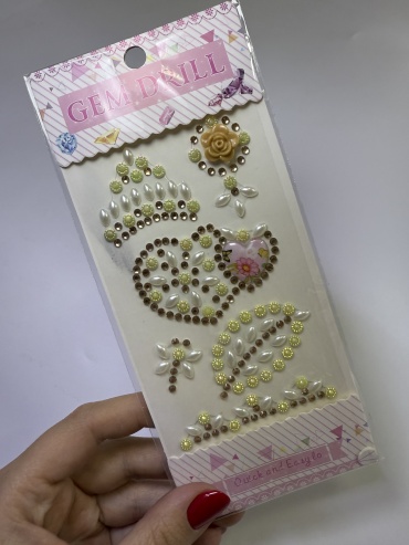 Стразы Sticker Universe Gem02 167 шт