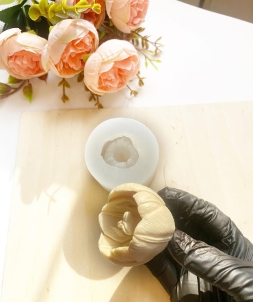 Diart Molds Молд Тюльпан открытый пищевой силикон