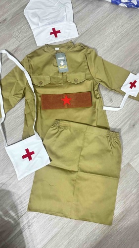Костюм Военный костюм Медсестра хаки