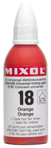 Колер Mixol №18 Оранжевый