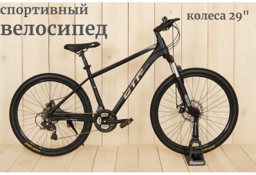 Велосипед GTR 300 2025 19 дюймов черный