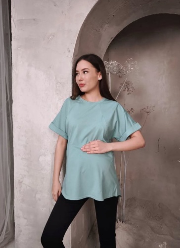 Футболка Sweetmama.kz мятный