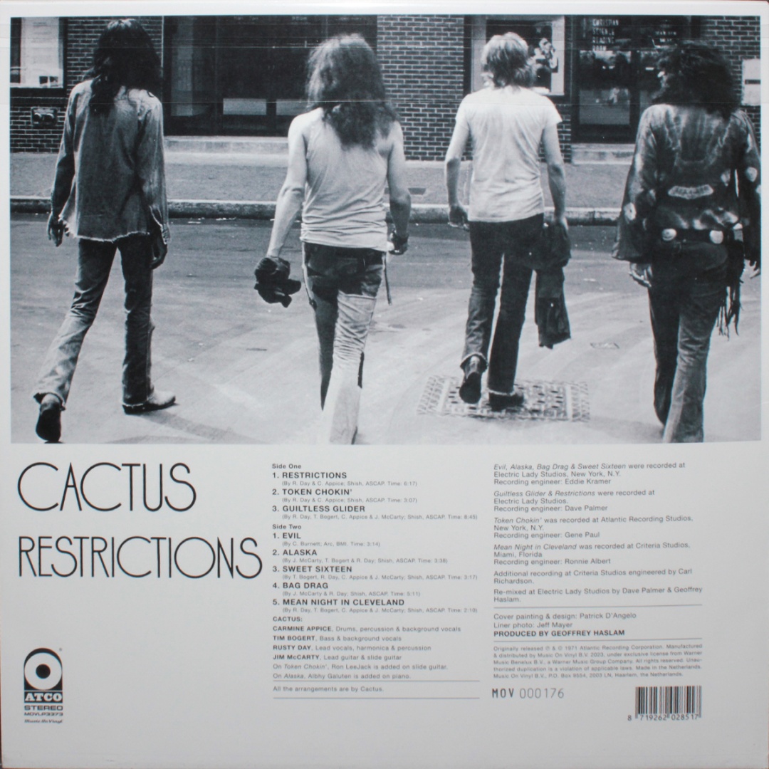 Пластинка Cactus Restrictions