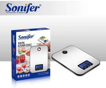 Кухонные весы Sonifer SF-1923 серый