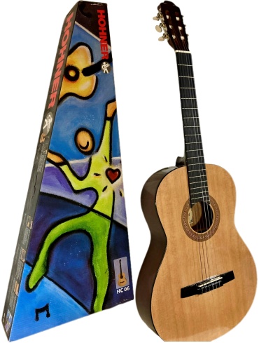Гитара классическая Hohner HC06, ель