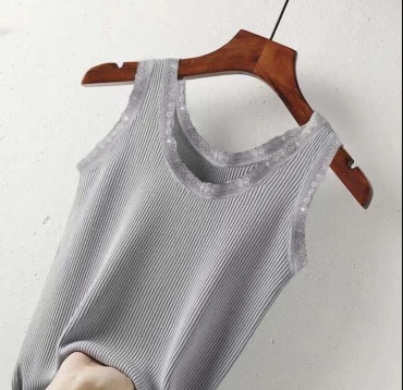 Майка FASHION серебристый