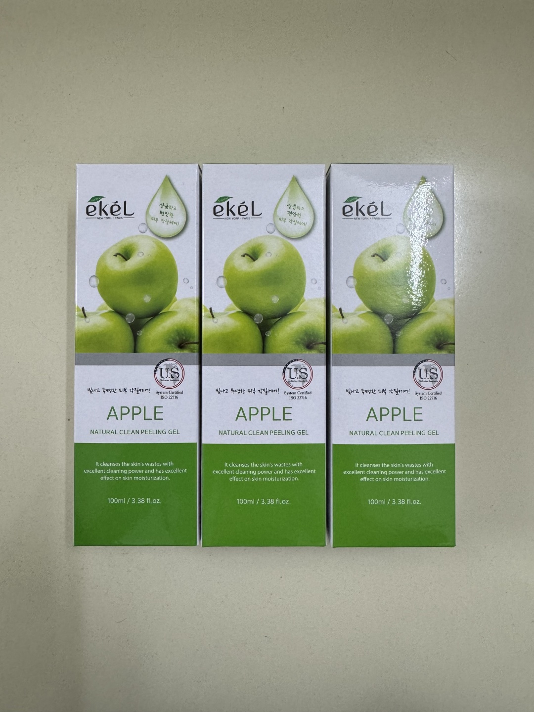 EKEL пилинг Apple Natural Clean 300 мл