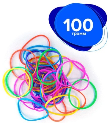 Резинки deVENTE 100 шт, мультиколор