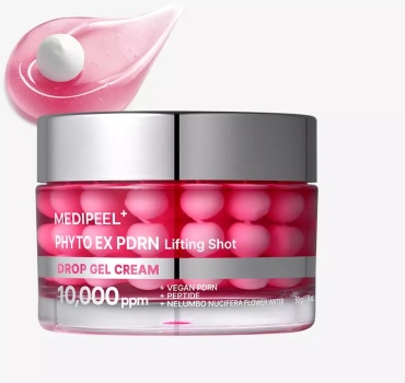 MEDI-PEEL крем-гель Phyto EX PDRN Lifting Shot Drop Gel Cream Капсульный Крем-Гель с Пептидами ПДРН и Микроиглами 50ml для лица 50 мл