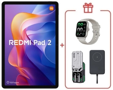 Xiaomi Redmi Pad 2 11 дюйм 4 Гб/128 Гб серый + подарок
