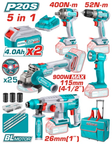 Total TCKLI2058 5 в 1