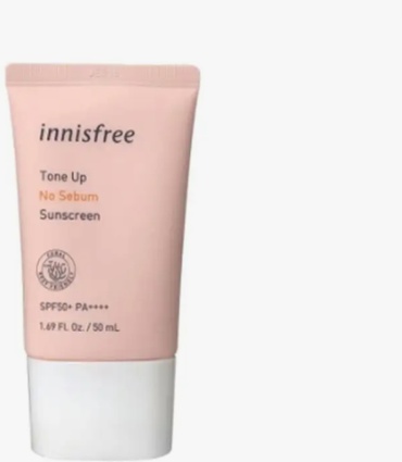 Innisfree крем Tone Up No Sebum для лица 50 мл
