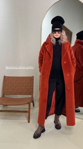 Пальто TORRISS коралловый