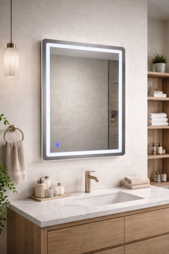 Зеркало настенное Ledlab 100x80 см