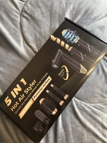 5 in 1 Hot Air Styler стайлер черный, золотой