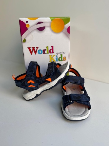 Сандалии World Kids синий