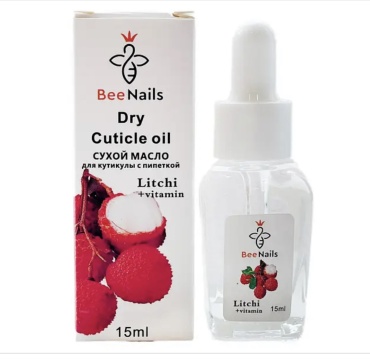 BeeNails масло Litchi Vitamin 15 мл
