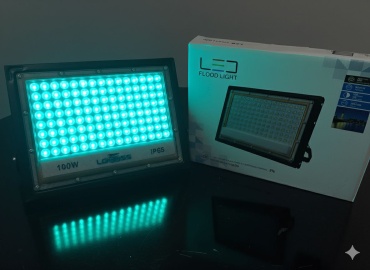 Прожектор LBOOSS Светодиодный прожектор 100W IP65 (6500K) синий