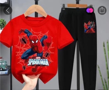 Комплект Spider-Man красный