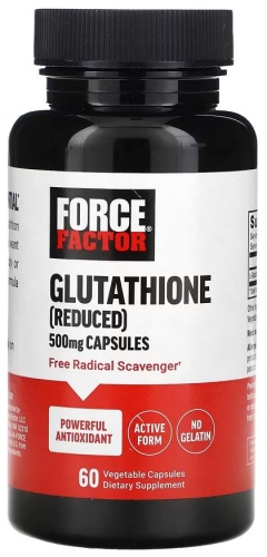 Специальная добавка Force Factor Glutathione Нейтральный 60