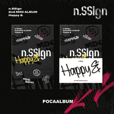 Музыкальный диск KCRUSH N.SSIGN - HAPPY &amp; 2nd Mini Album POCAALBUM Version